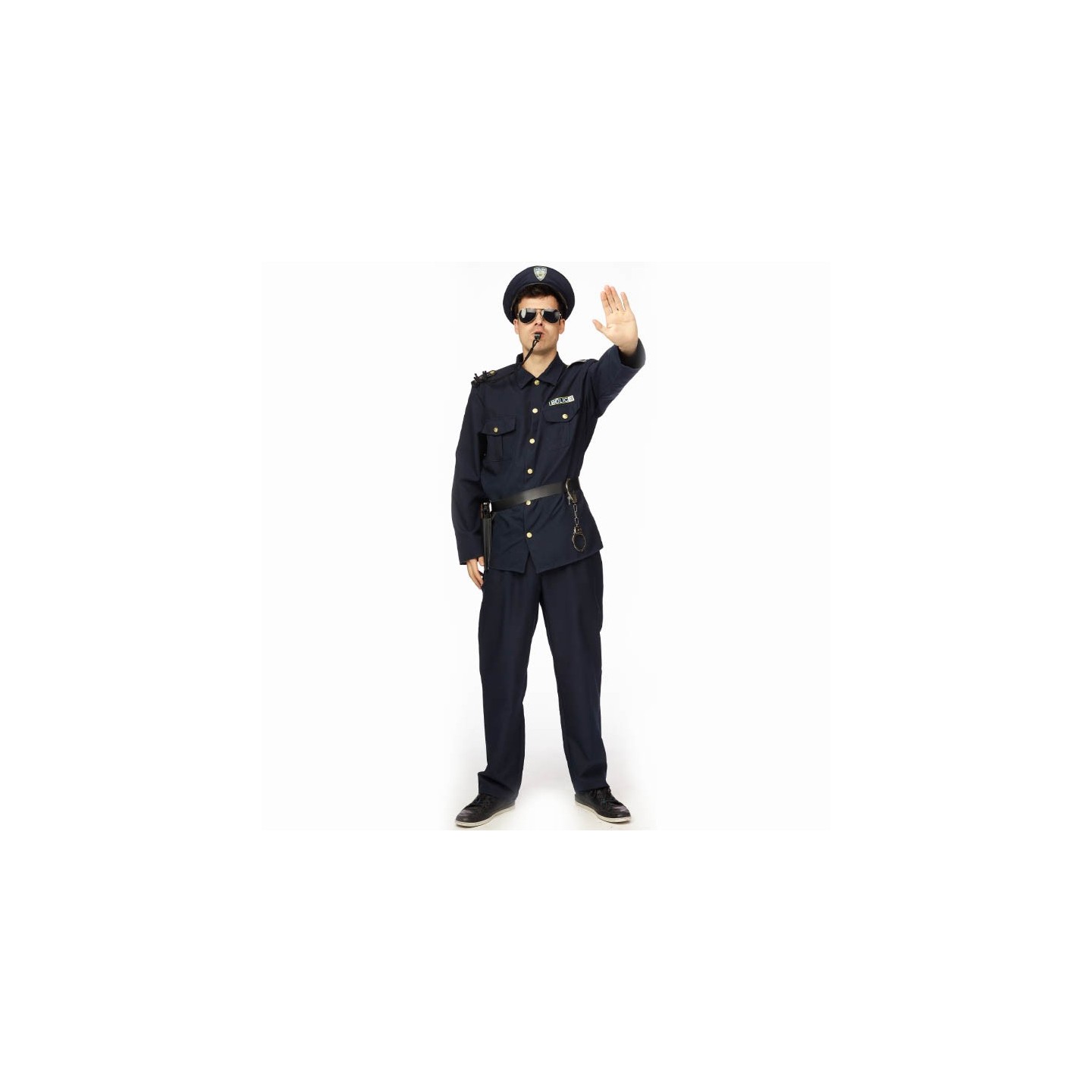 ik ontbijt eer Van storm Politie kostuum heren - Politiepak Carnaval| Jokershop.be