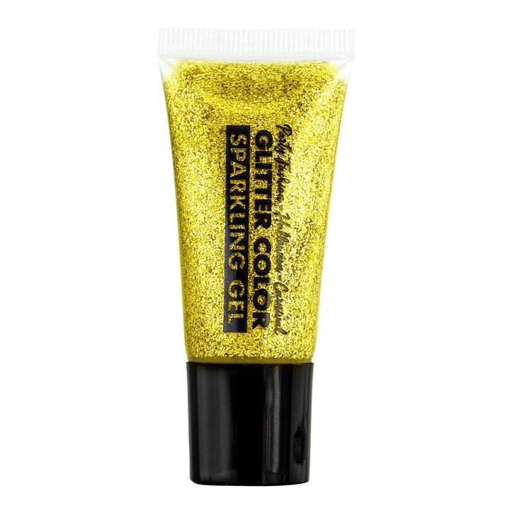 glittergel tube goud glitter makeup
