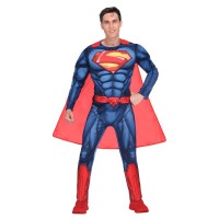 superman pak volwassenen heren superheld kostuum