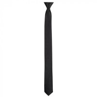 goedkope stropdas zwarte das plastron