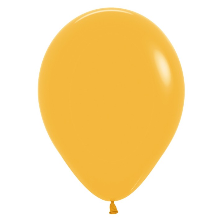 sempertex ballonnen mosterd geel