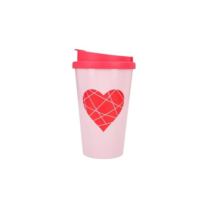 Koffiebeker Hart Heart isolatiebeker to go