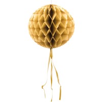 honeycomb goud papieren lampion feestdecoratie