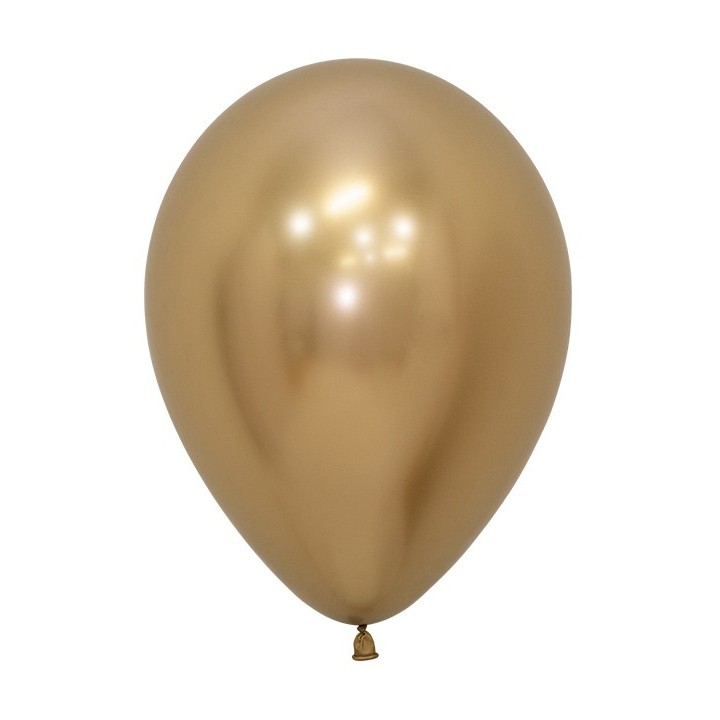 sempertex ballonnen reflex gold chrome goud