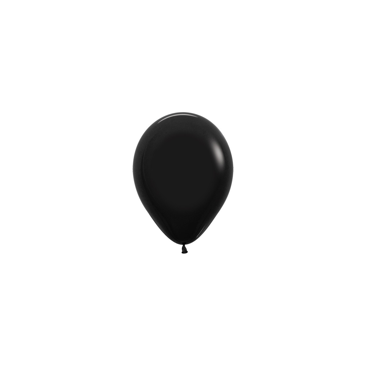 sempertex ballonnen zwart fashion solid