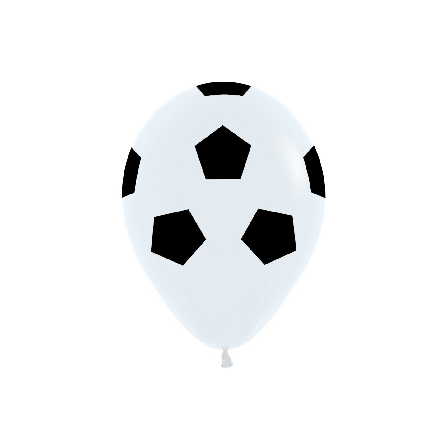 ballonnen met voetbal print opdruk