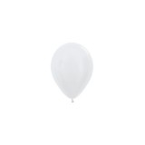 pearl white witte mini ballonnen sempertex