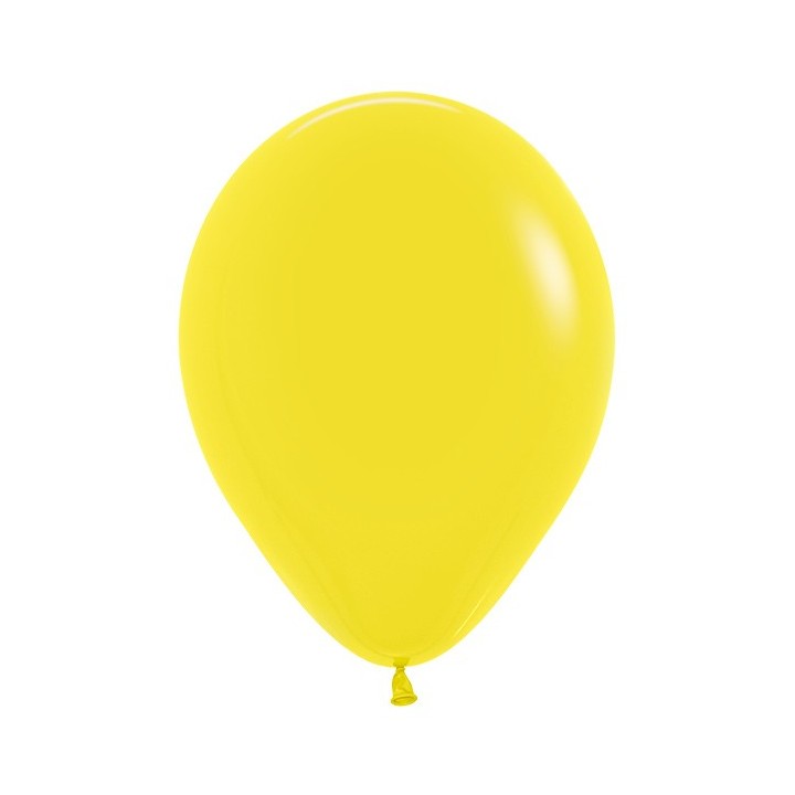 Sempertex ballonnen Geel 30cm