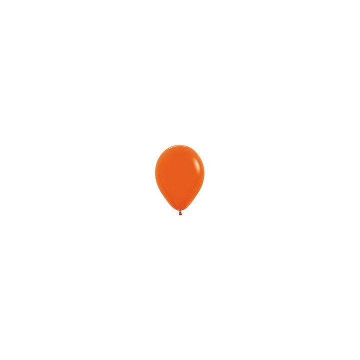 oranje mini ballonnen sempertex
