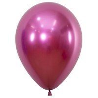 sempertex ballonnen reflex fuchsia chrome roze