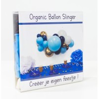 ballonslinger kit ballonenboog pakket diy blauw