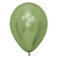 sempertex ballonnen reflex fuchsia chrome groen