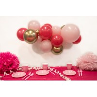 ballonslinger kit ballonenboog pakket diy roze