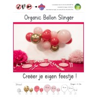 ballonslinger kit ballonenboog pakket diy roze