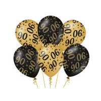Verjaardag ballonnen 90 jaar versiering