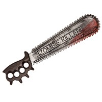 Kettingzaag zombie killer halloween accessoires wapens