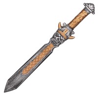 Speelgoed zwaard Skull Warrior 57cm