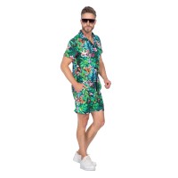 Hawaii outfit hemd shirt broek heren