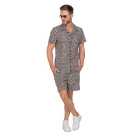 foute festival outfit heren panter luipaardprint