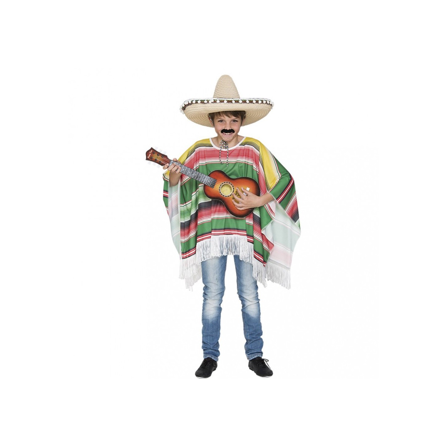 Mexicaanse poncho kind kopen carnaval