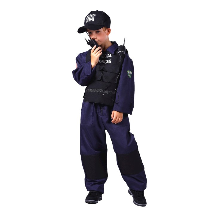 SWAT kostuum kind Jongens Carnavalspak