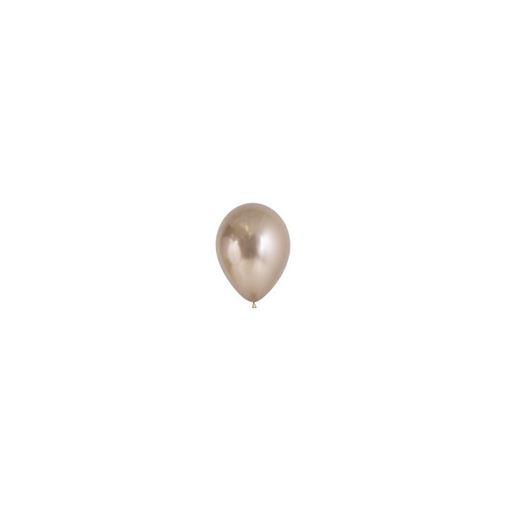 sempertex champagne chroom ballonnen reflex gold