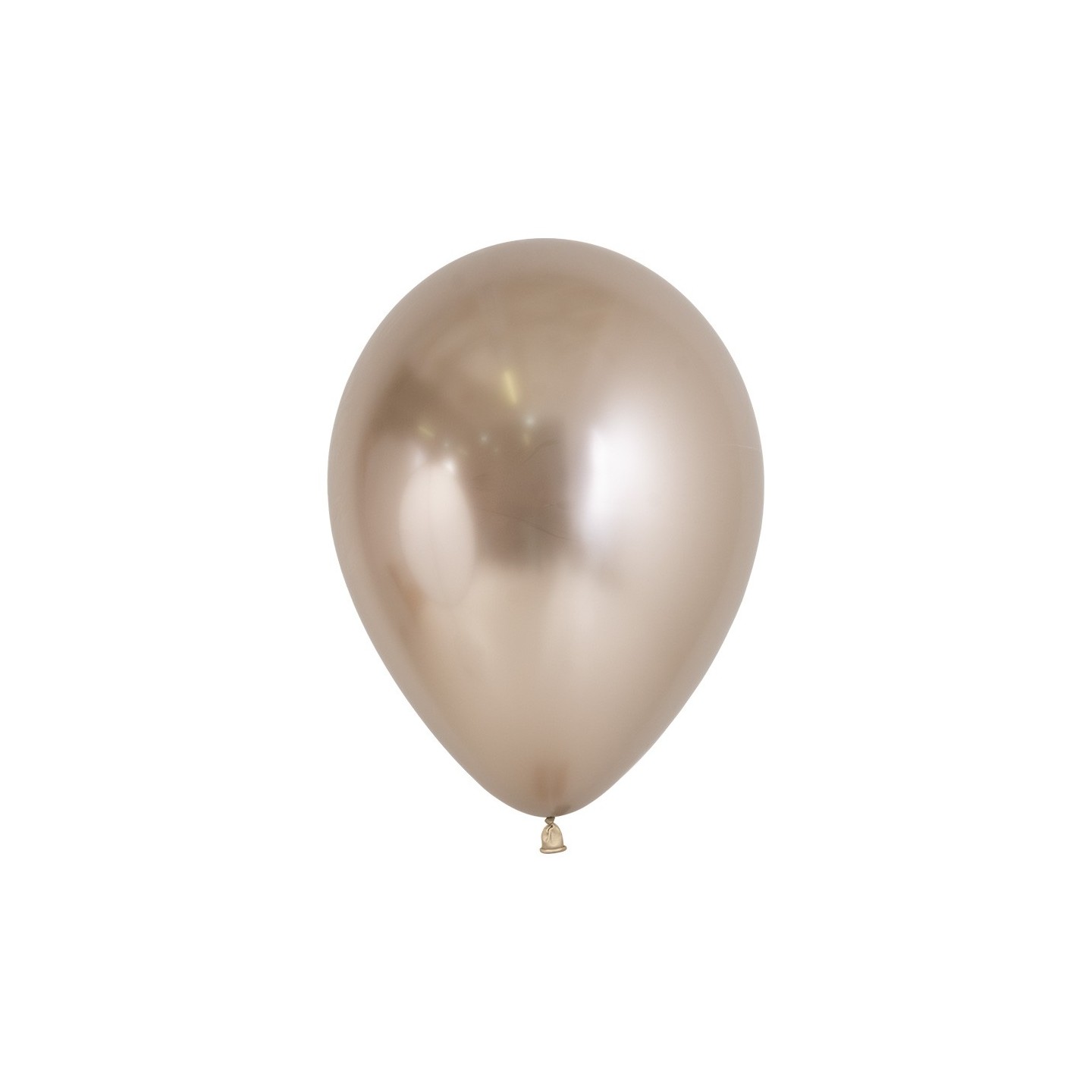 sempertex ballonnen reflex champagne chrome goud