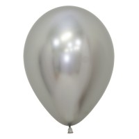sempertex ballonnen reflex zilver chrome goud
