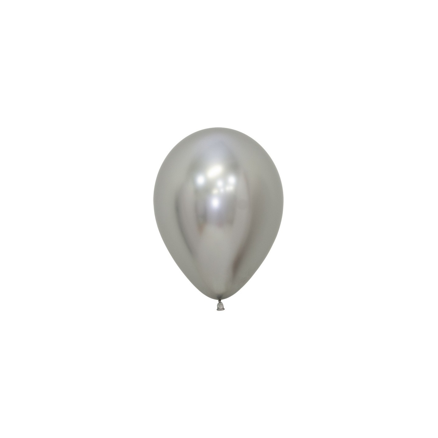 sempertex ballonnen reflex zilver chrome goud