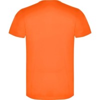 Fluo T-shirt volwassenen neon oranje