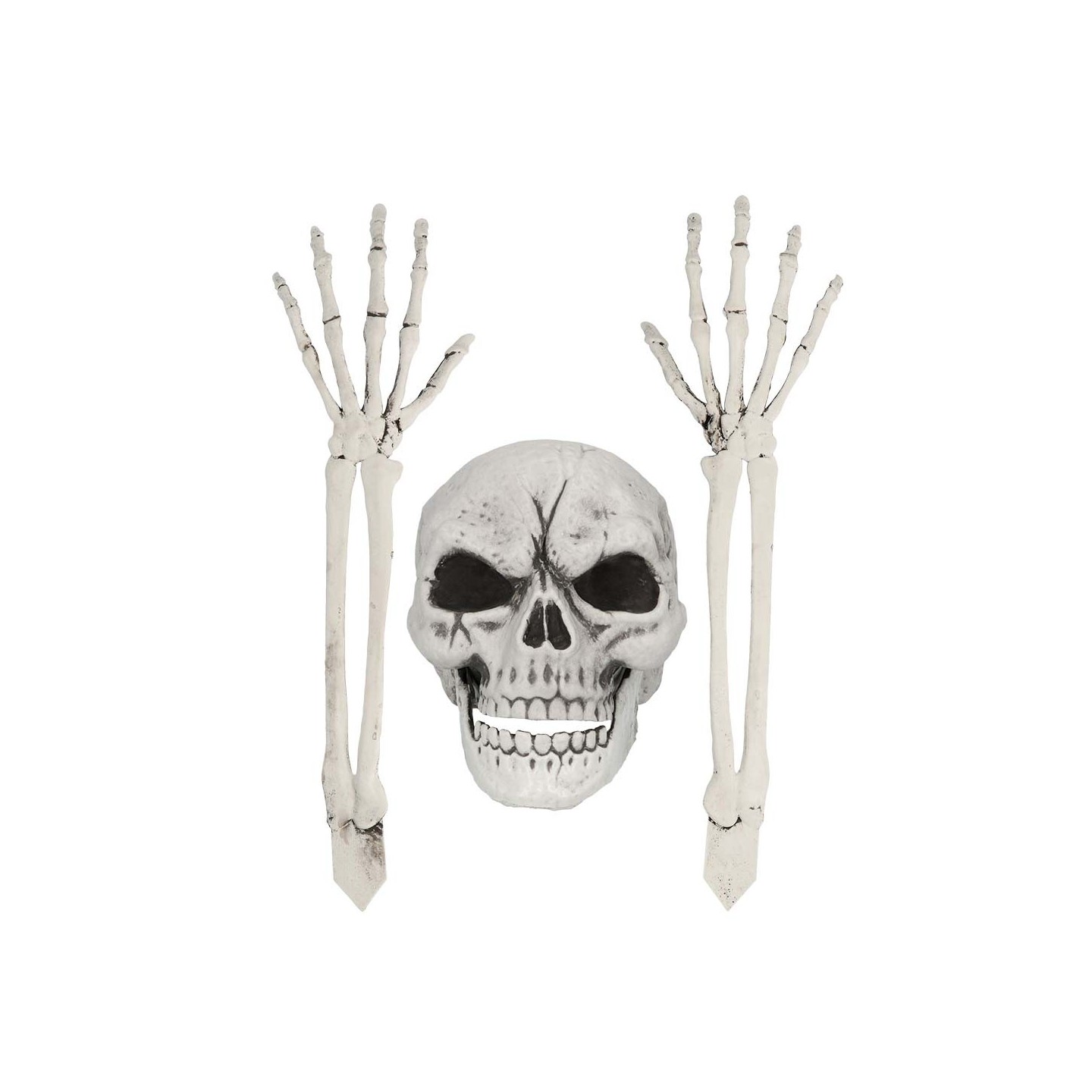 halloween decoratie skelet ingegraven