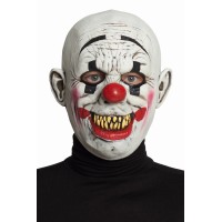 Halloween grinning clown