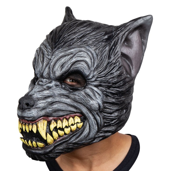 wolf masker halloween wolven