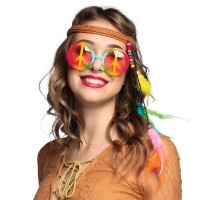 hippie festival accessoires set hoofdband bril