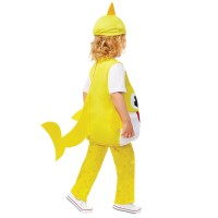 Baby Shark kostuum kind geel