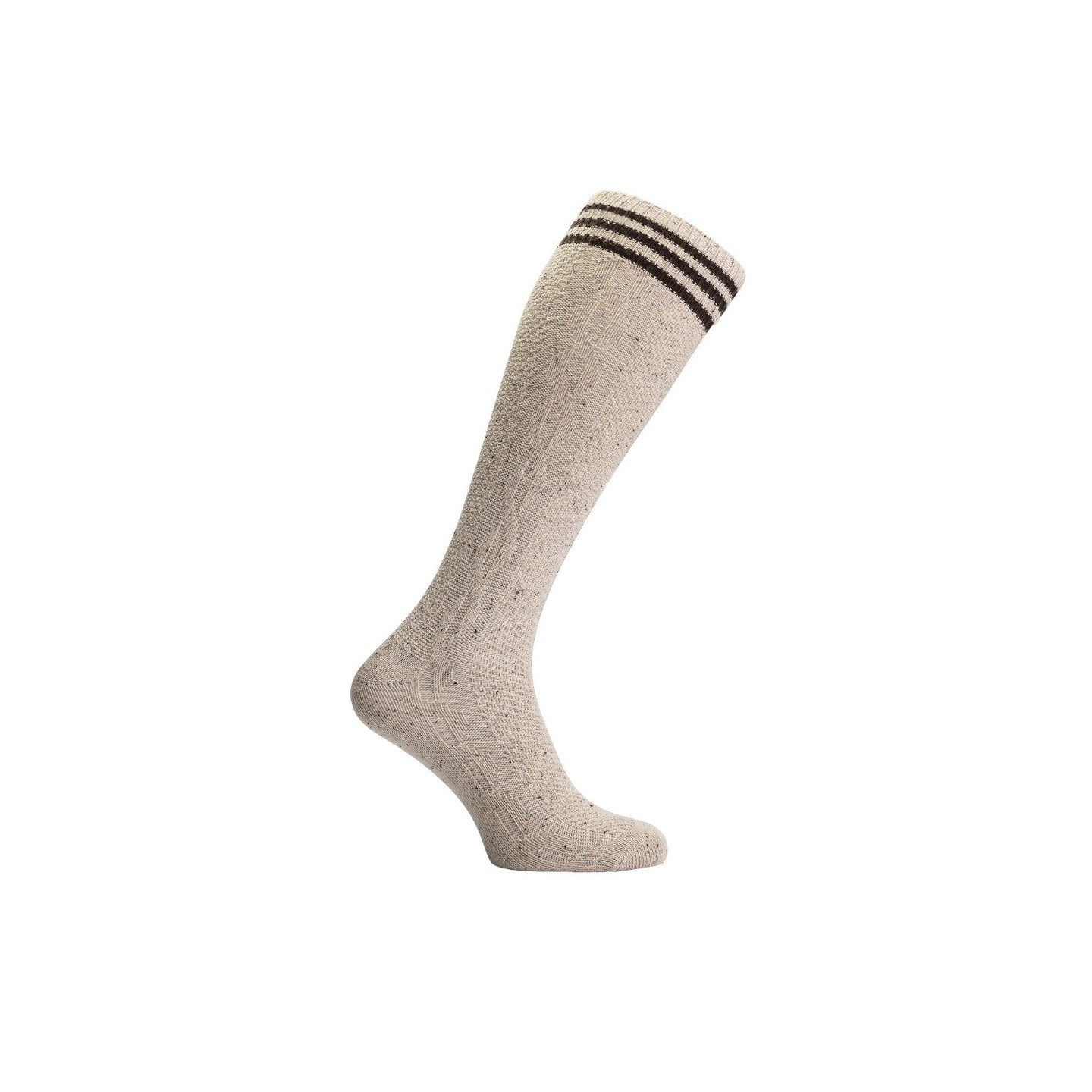 Tiroler kousen heren beige oktoberfest sokken