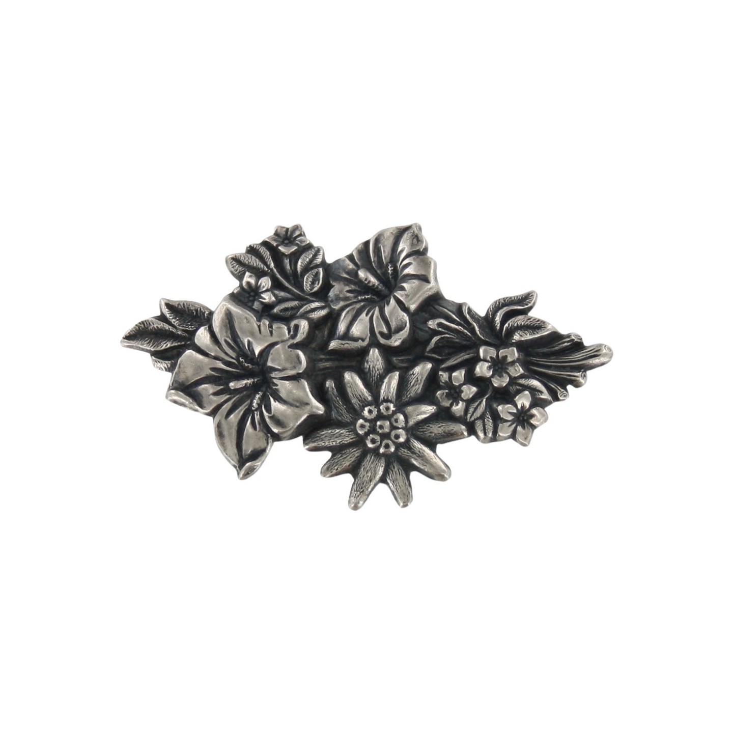 tiroler broche edelweiss oktoberfest acessoires juwelen