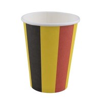 wegwerp bekers België versiering belgische vlag