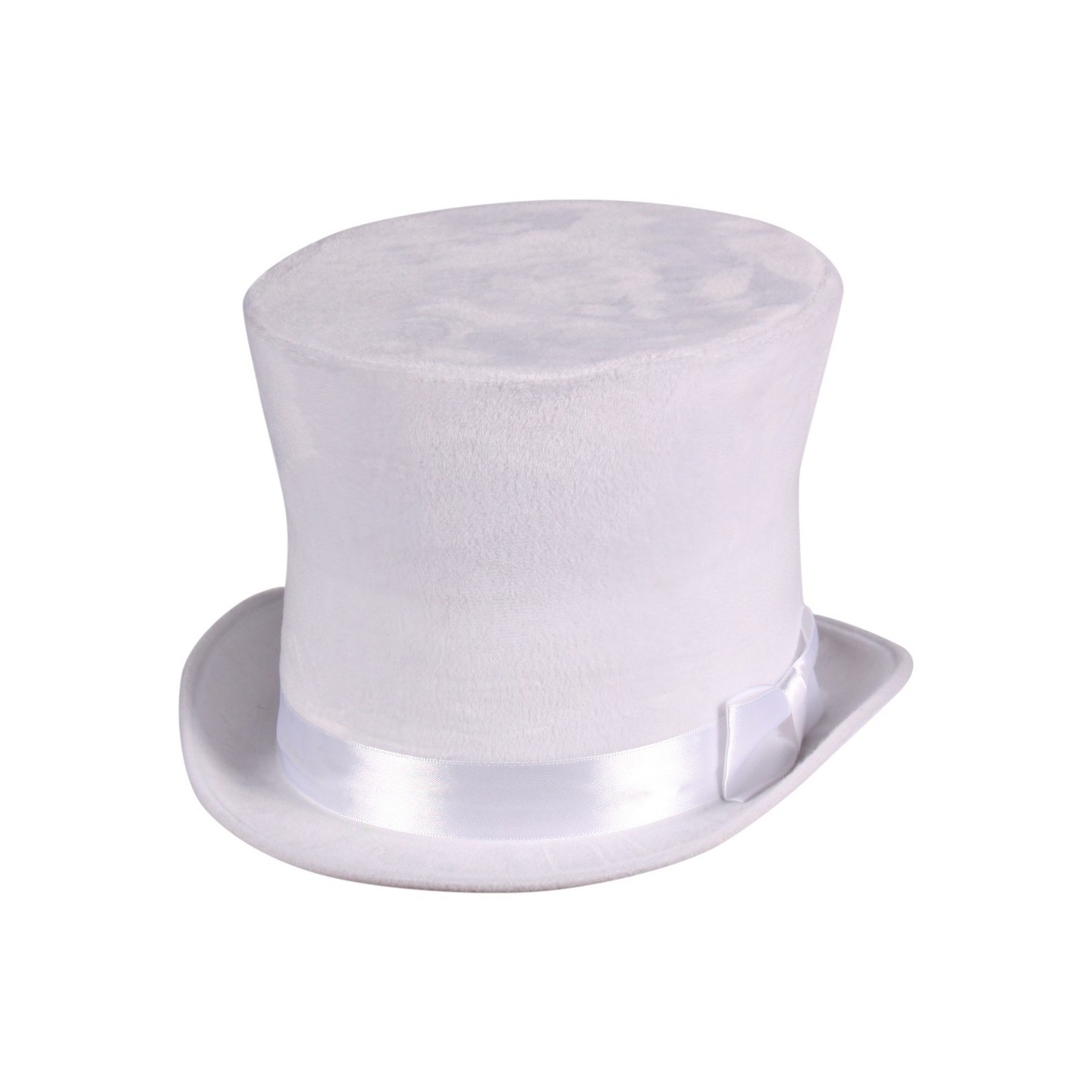 witte hoge hoed luxe tophoed carnaval