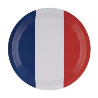wegwerp bordjes Frankrijk Nederland versiering 