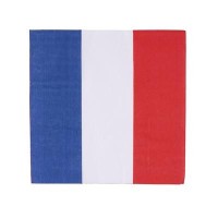 papieren servetten Frankrijk Nederland versiering 