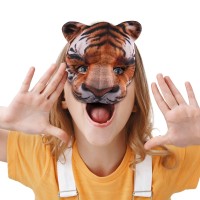 Dierenmasker tijger masker carnavalsmasker