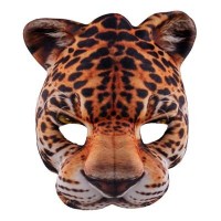 Dierenmasker luipaard masker carnavalsmasker