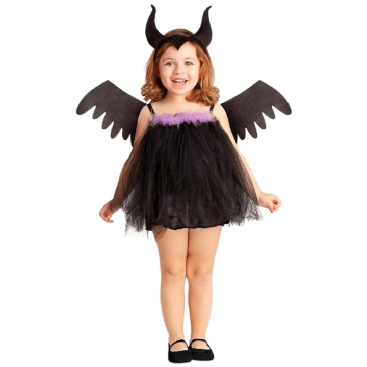 Malifecient jurkje baby carnaval Halloween kostuum
