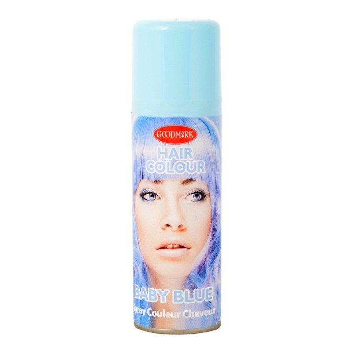 uitwasbare haarverf carnaval haarkleur spray blauw