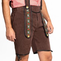 goedkope Lederhosen Bruine Tiroler broek kleding