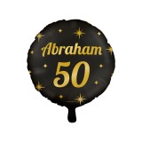 Folieballon verjaardag abraham 50 jaar versiering