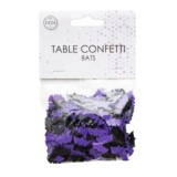 Halloween tafel confetti Vleermuisjes tafeldecoratie