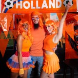 oranje vlaggetjes vlaggenlijn versiering nederland feestartikelen