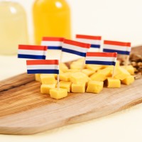 Cocktail prikkers nederland vlaggetjes kaasprikkers